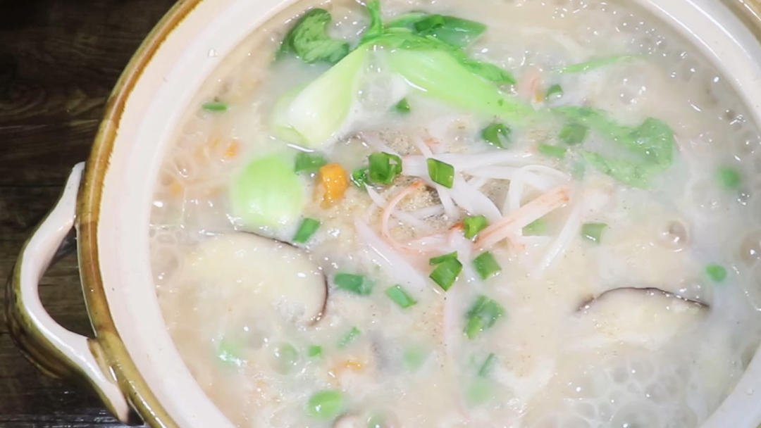 蟹柳香菇燕麦粥💕健康低脂高饱腹营养粥