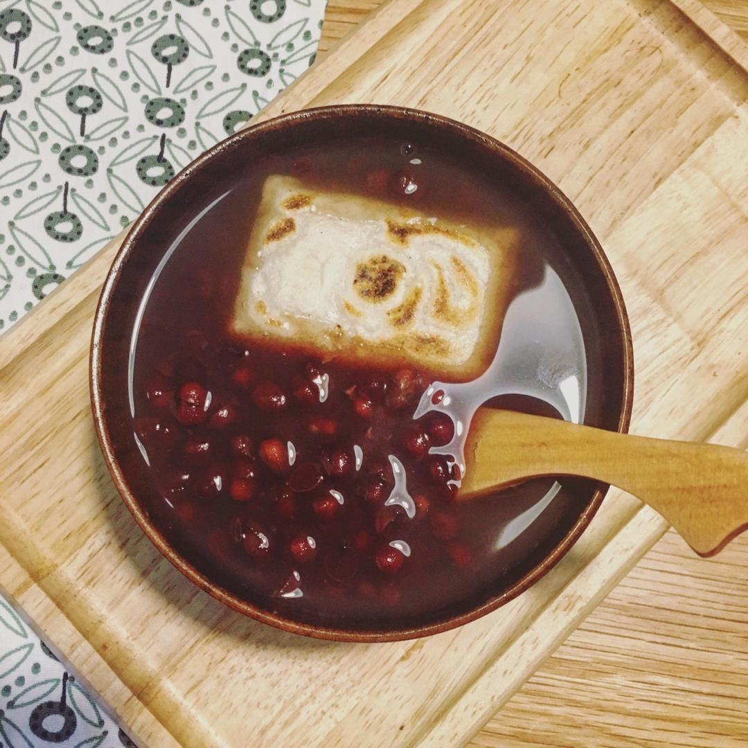 miss莹子做的日式麻糬红豆汤