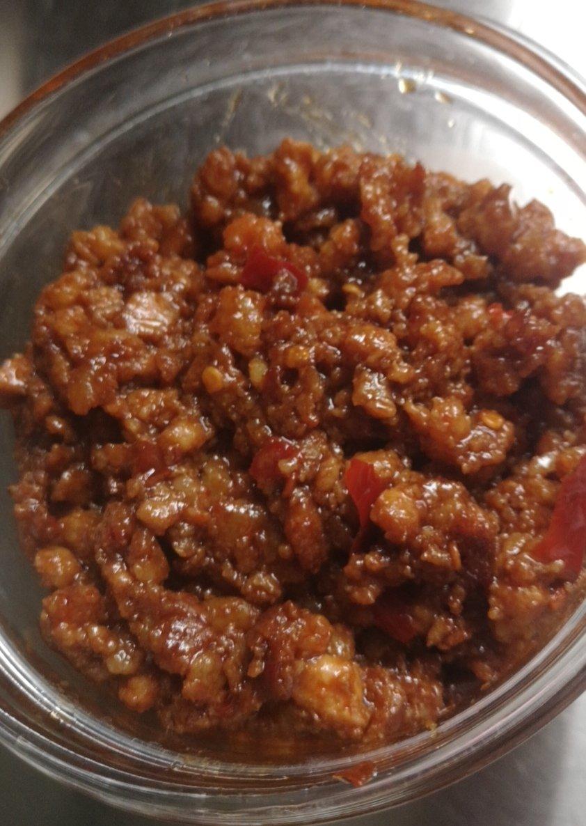 【自制肉酱】香辣猪肉酱