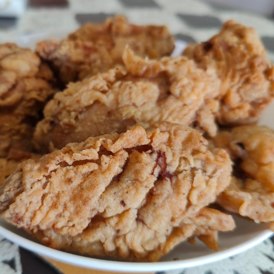 不用炸鸡粉也可以炸出酥脆炸鸡腿
