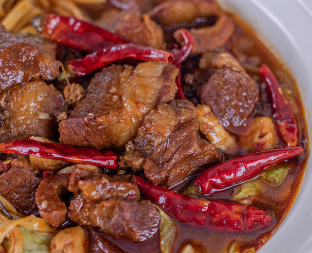 牛肉锅的做法