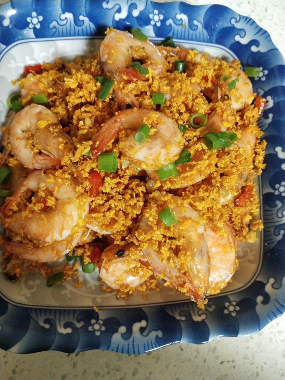 避风塘炒虾