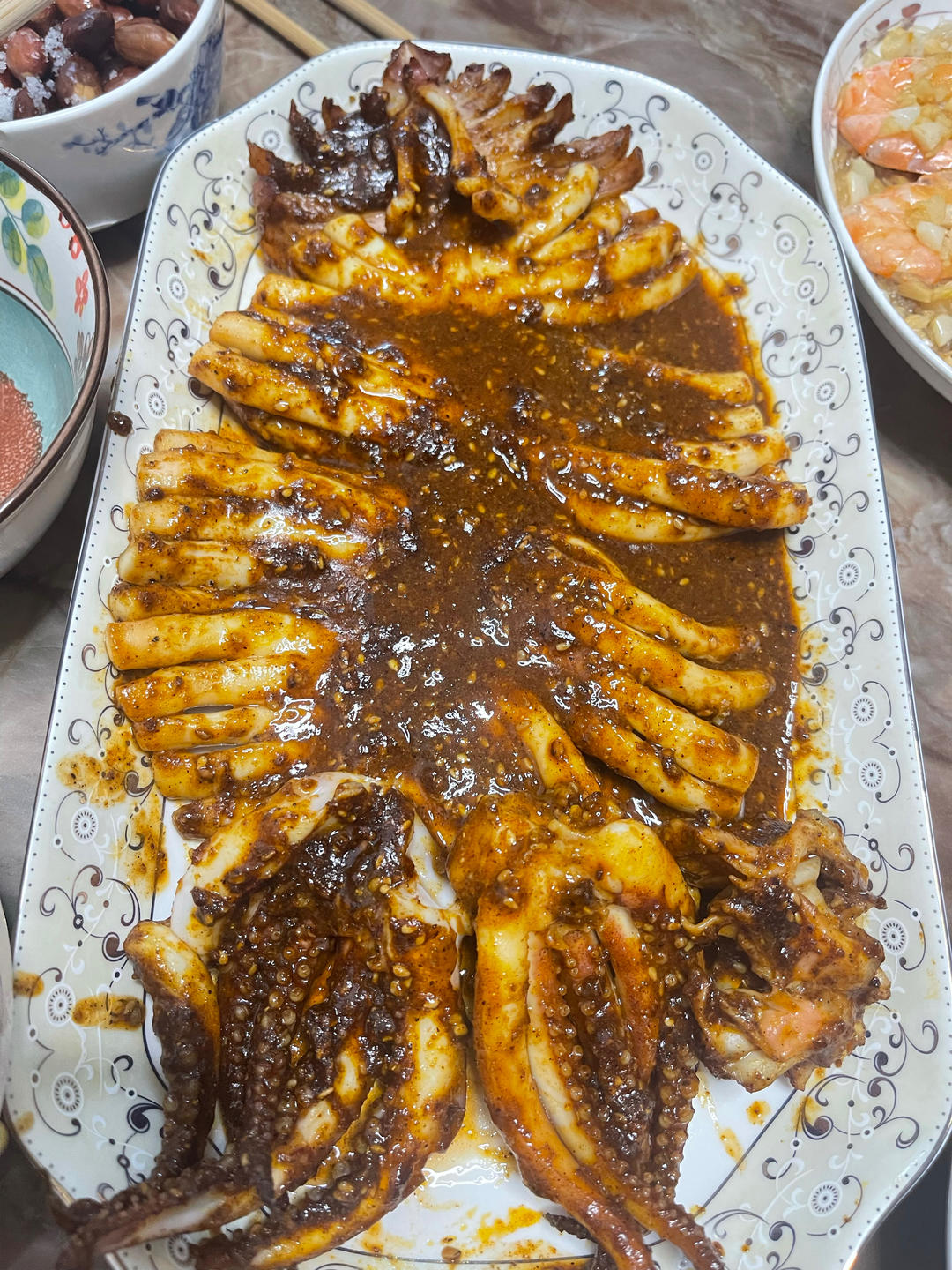 烤鱿鱼