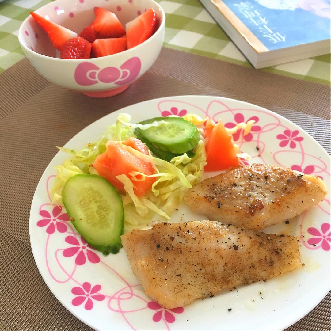 香煎龙利鱼——fit食谱系列