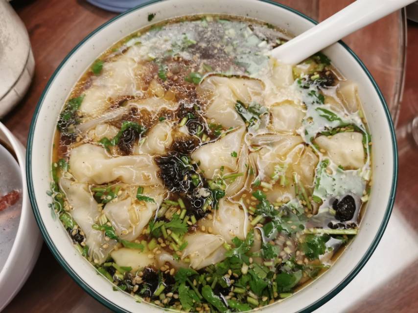 肉不柴的馄饨馅
