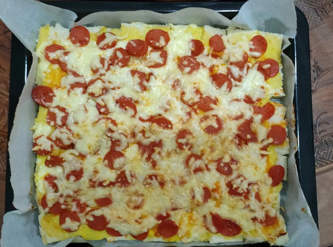 超简单土司披萨！家庭版Toast Pizza