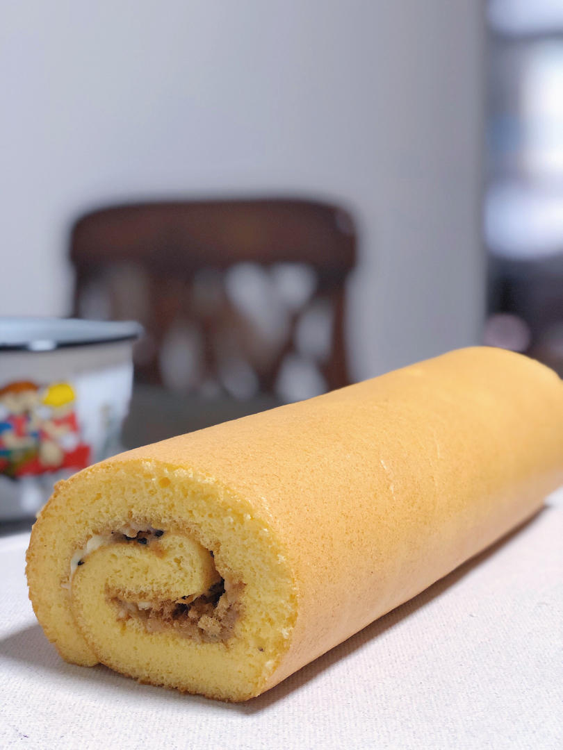 蛋糕卷这样做‼️不掉皮不开裂（小视频食谱）