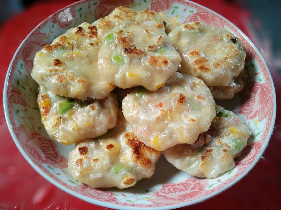 香煎玉米饼