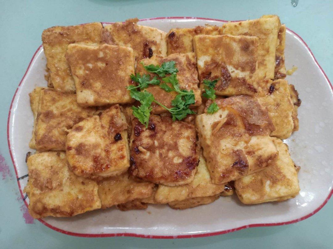 无敌好吃的香煎豆腐