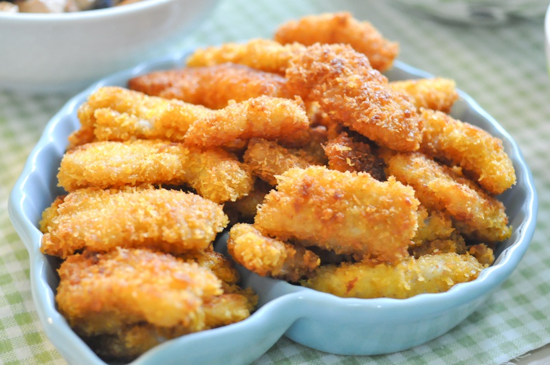 宅蘑菇moku做的香炸鱼柳