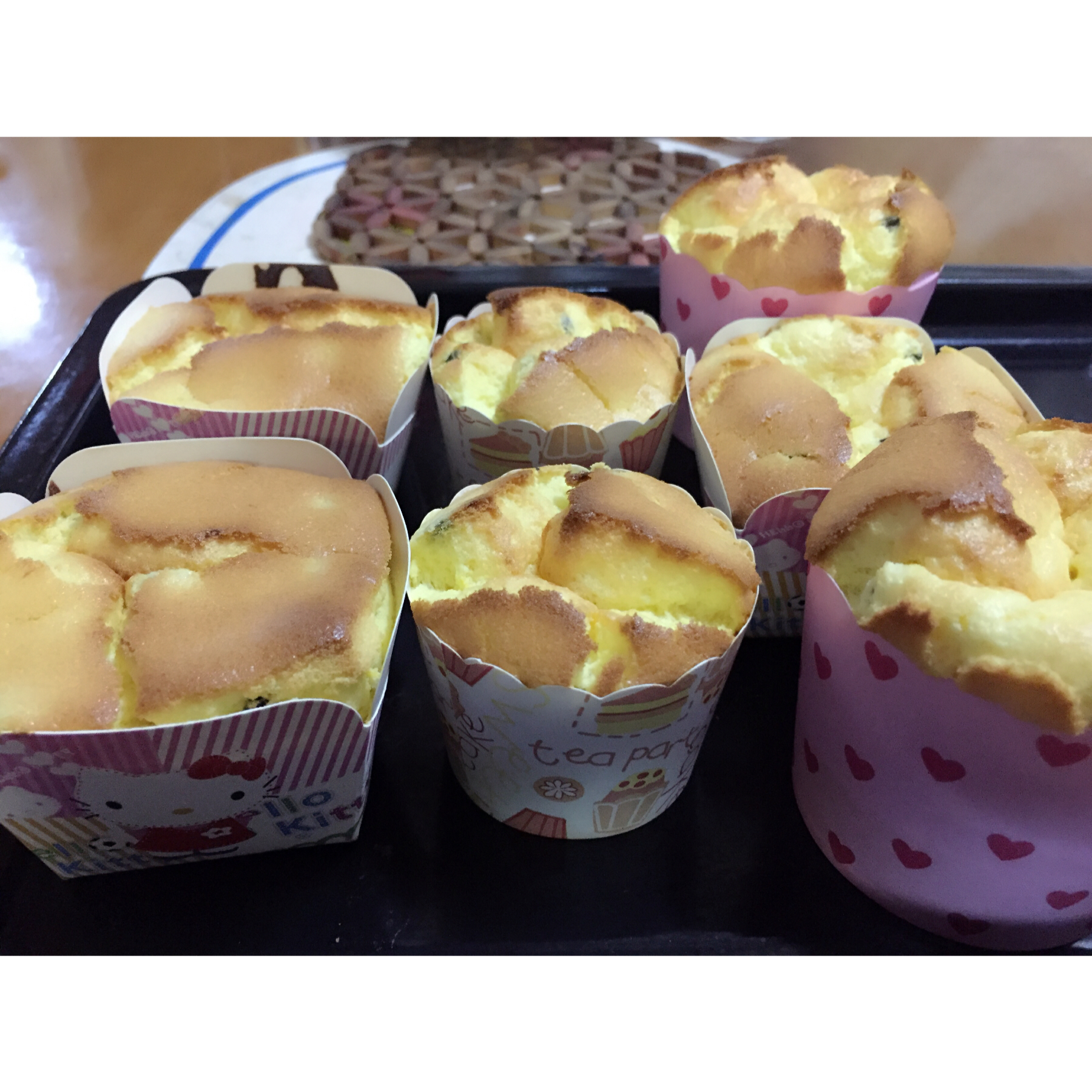 清新百香果蛋糕