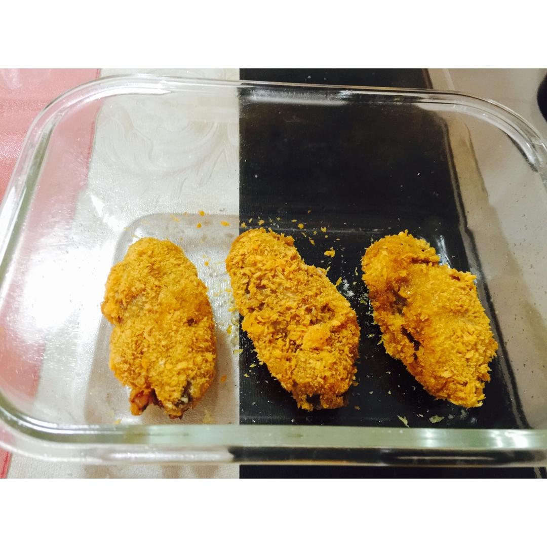 无油无烟微波炉版炸鸡翅（无难度懒人超快手菜）