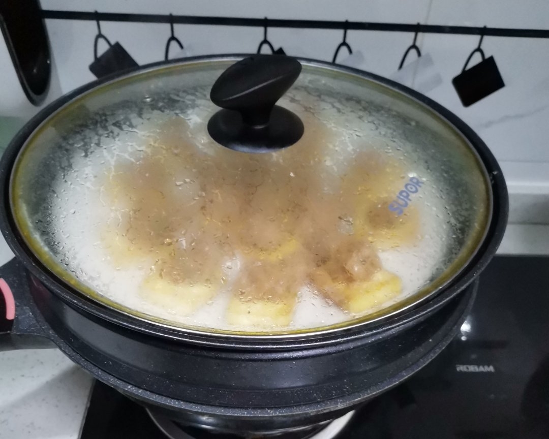 老豆腐蒸肉丸子的做法 步骤11