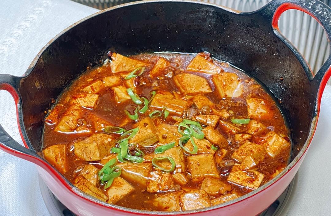 酱香肉末豆腐的做法