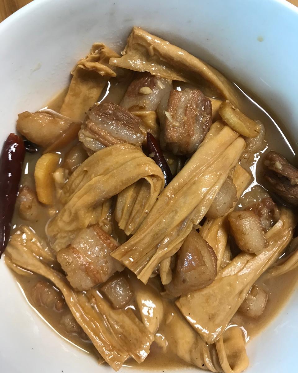 腐竹烧肉
