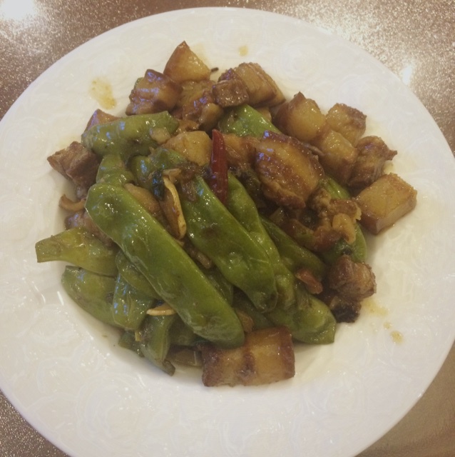 猪肉炖豆角
