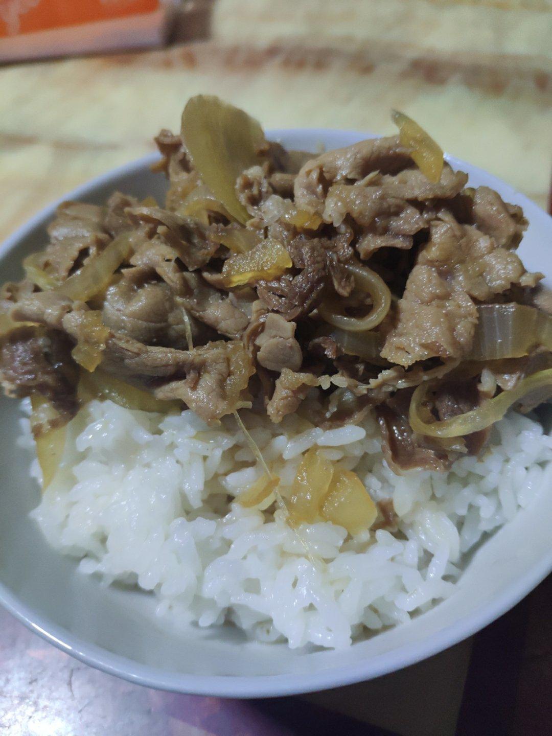 吉野家牛肉饭（牛丼）