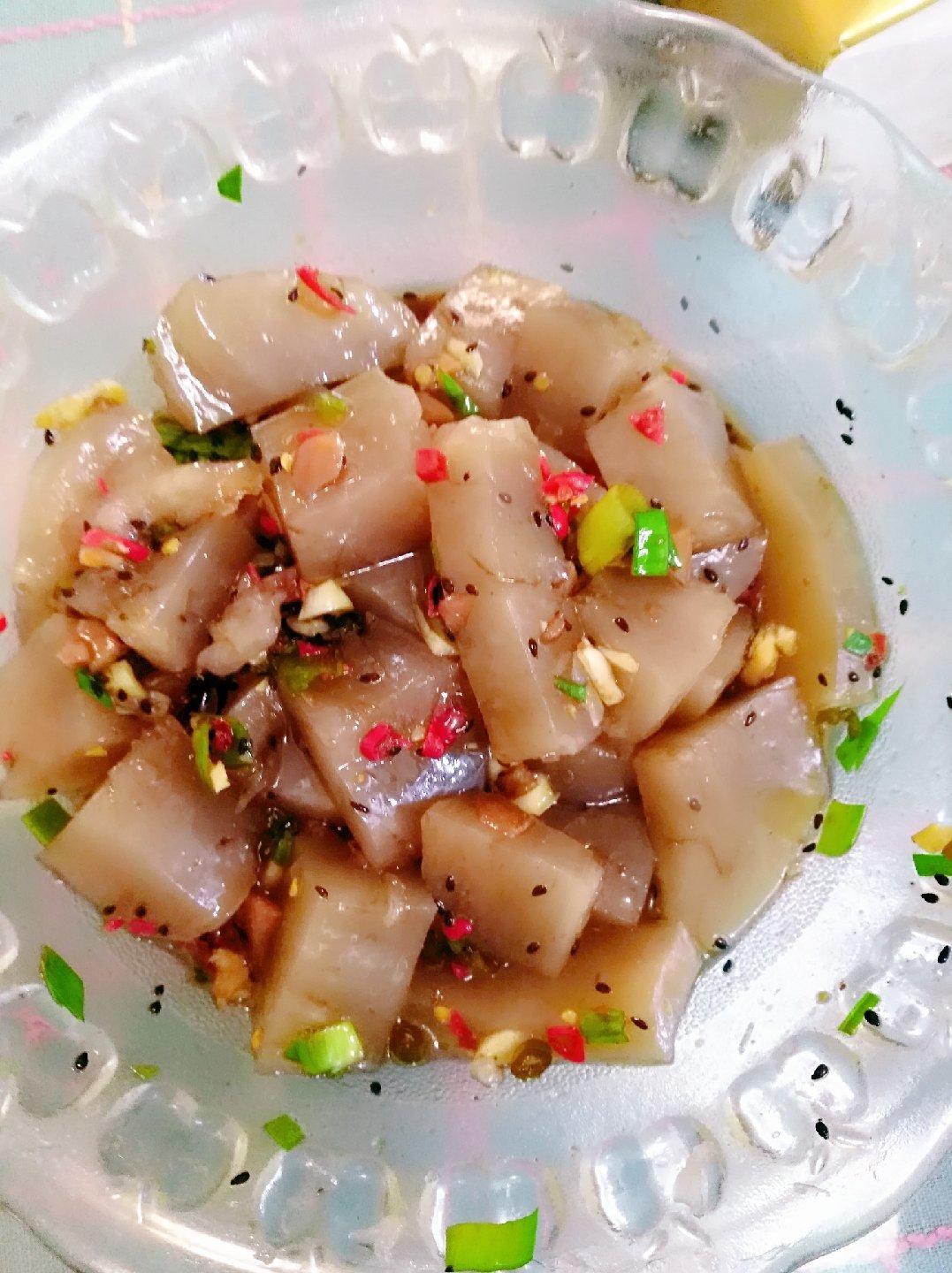 天蝎美子做的红薯凉粉