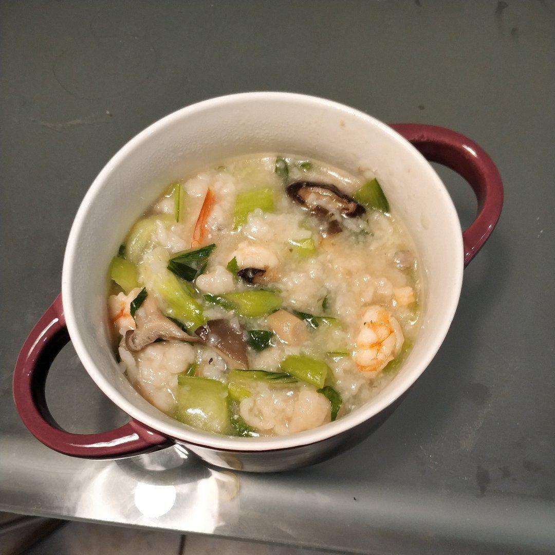 鲜虾疙瘩汤