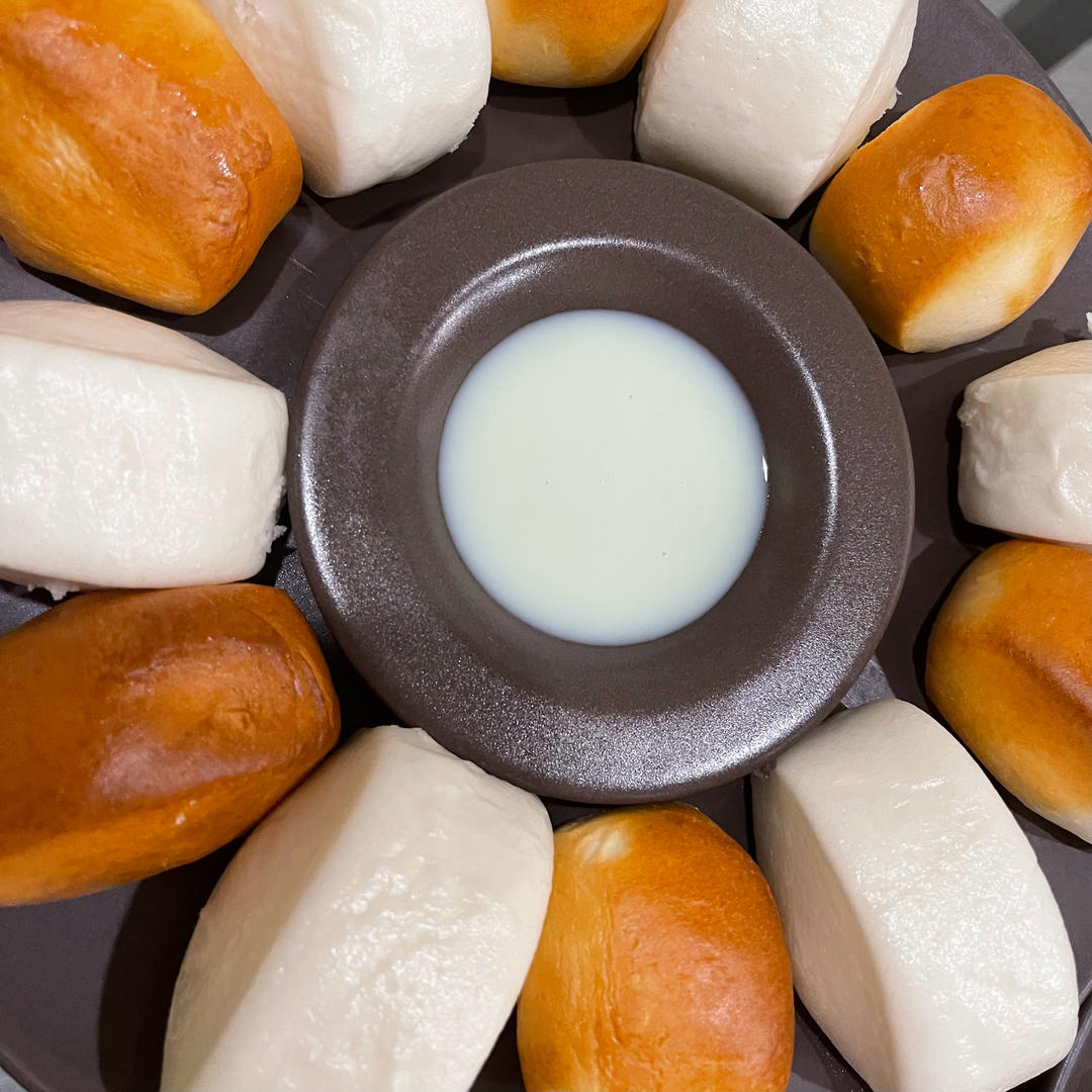 空气炸锅别闲置了！超级好吃的烤奶香馒头