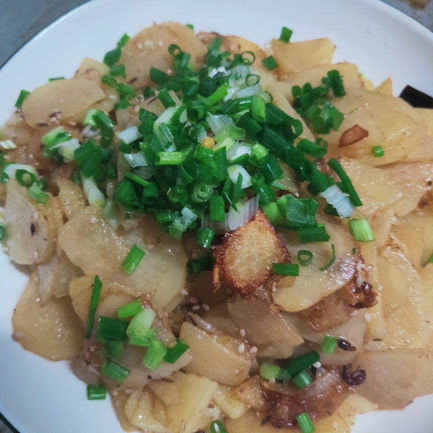 干锅土豆片（麻辣味，非油炸）