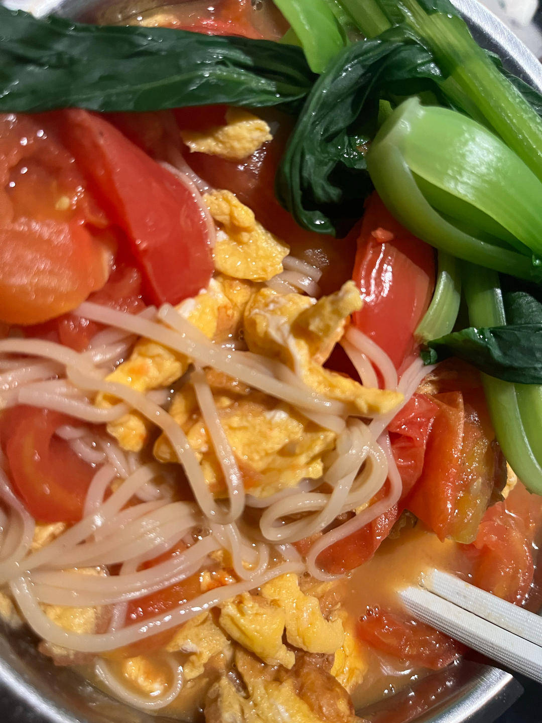 十来分钟做好/番茄鸡蛋面🍜