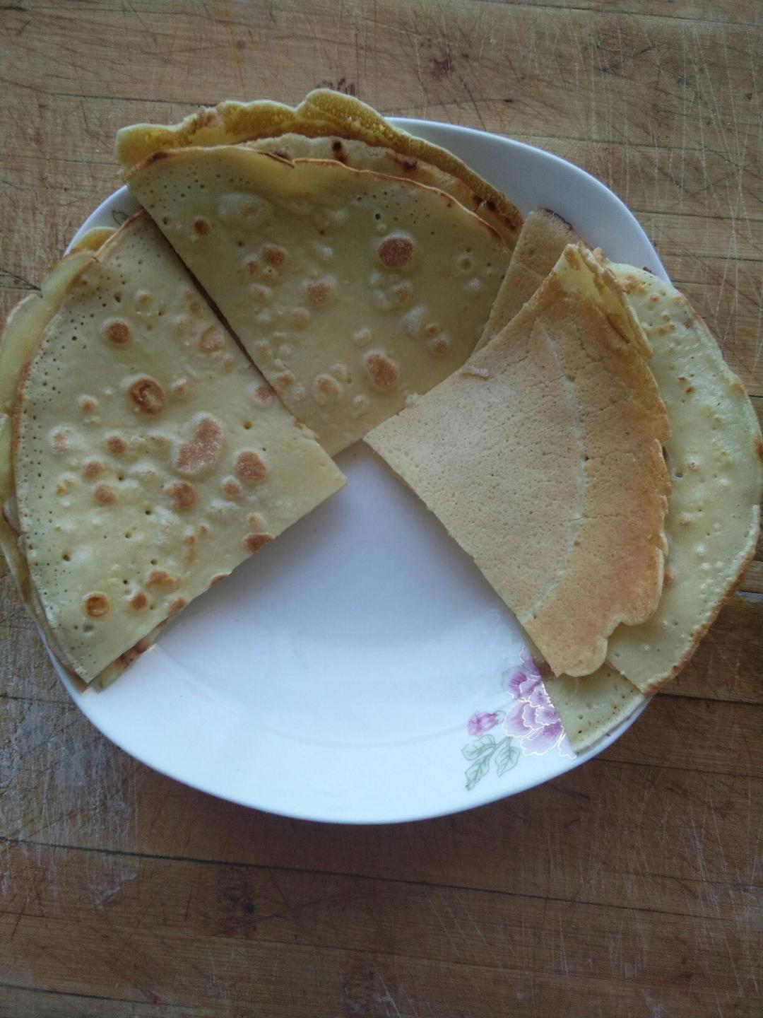 家常鸡蛋薄饼