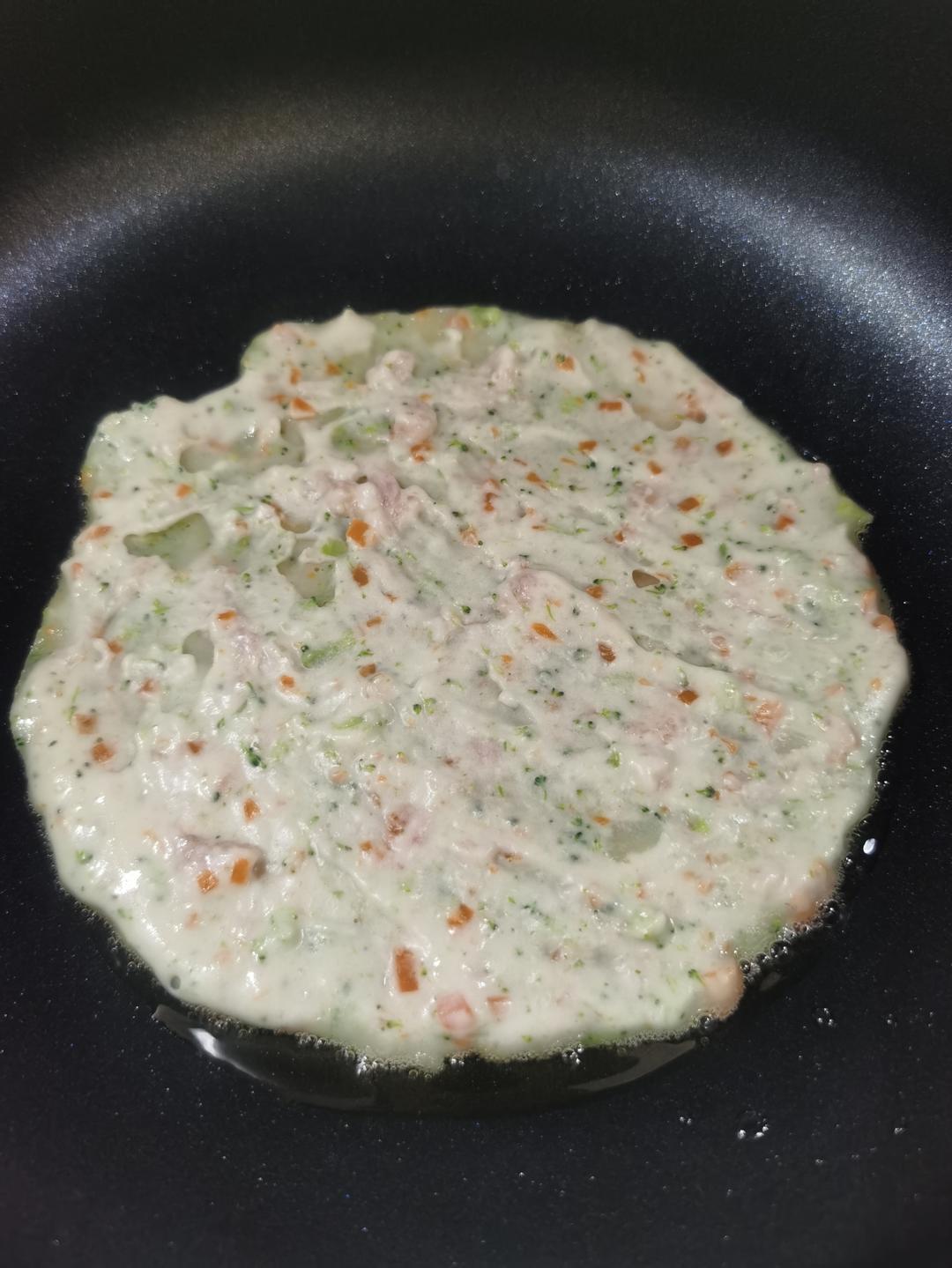 蔬菜蛋饼【宝宝辅食】