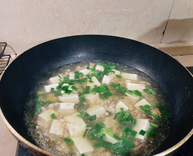 肉末豆腐汤