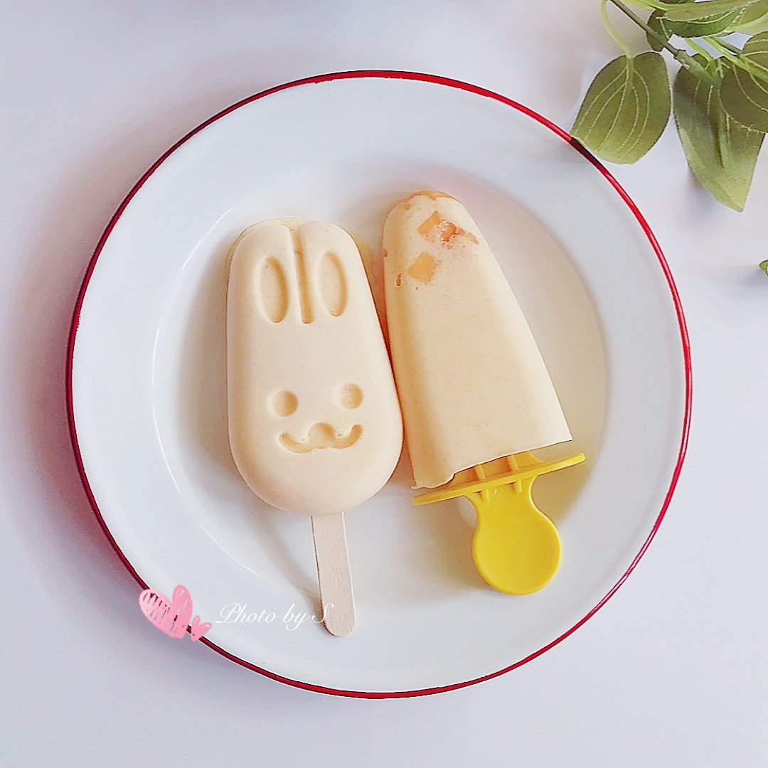 黄桃酸奶冰淇淋的做法