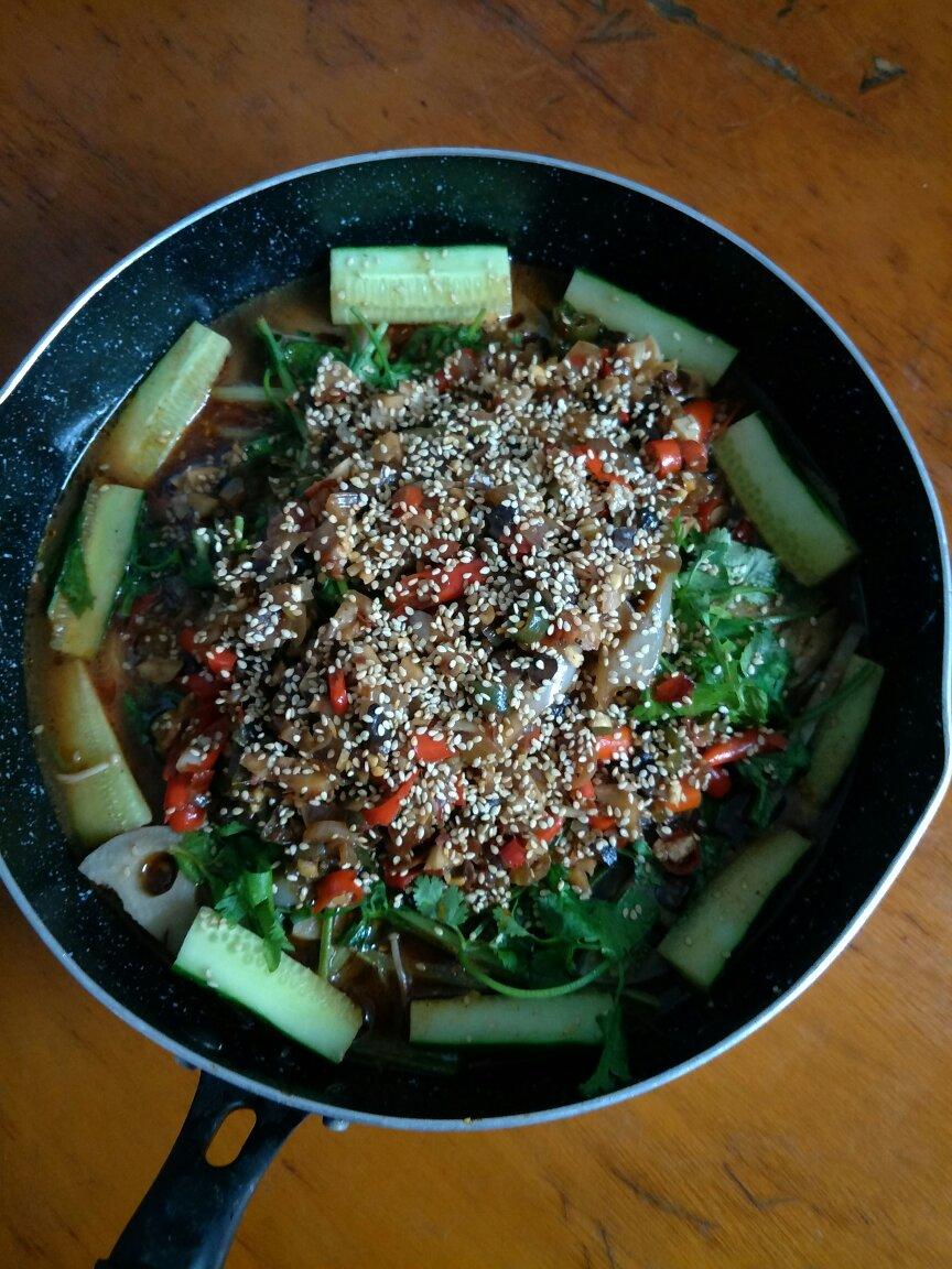 平底锅烤鱼（麻辣）