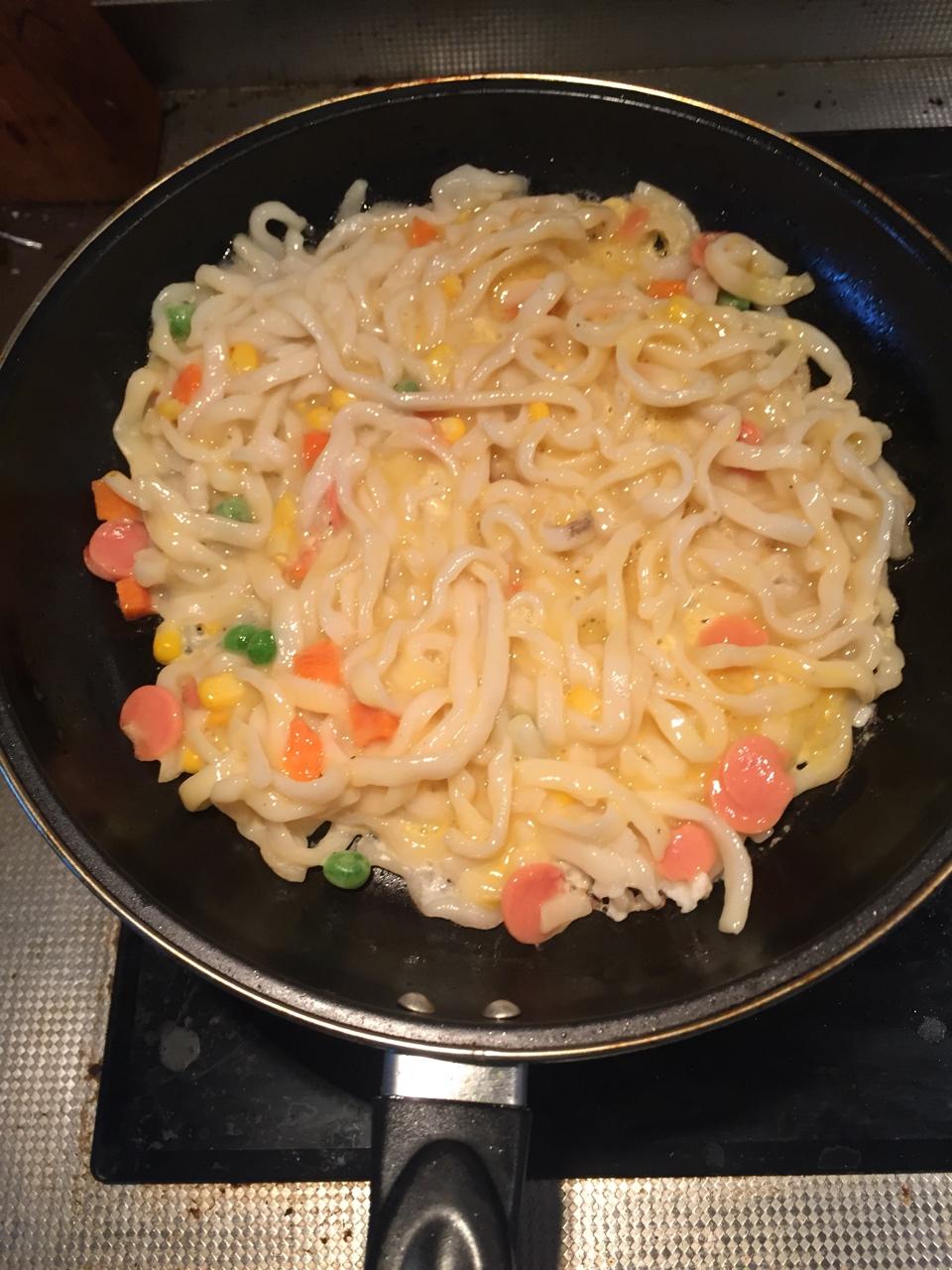 面条花式煎饼