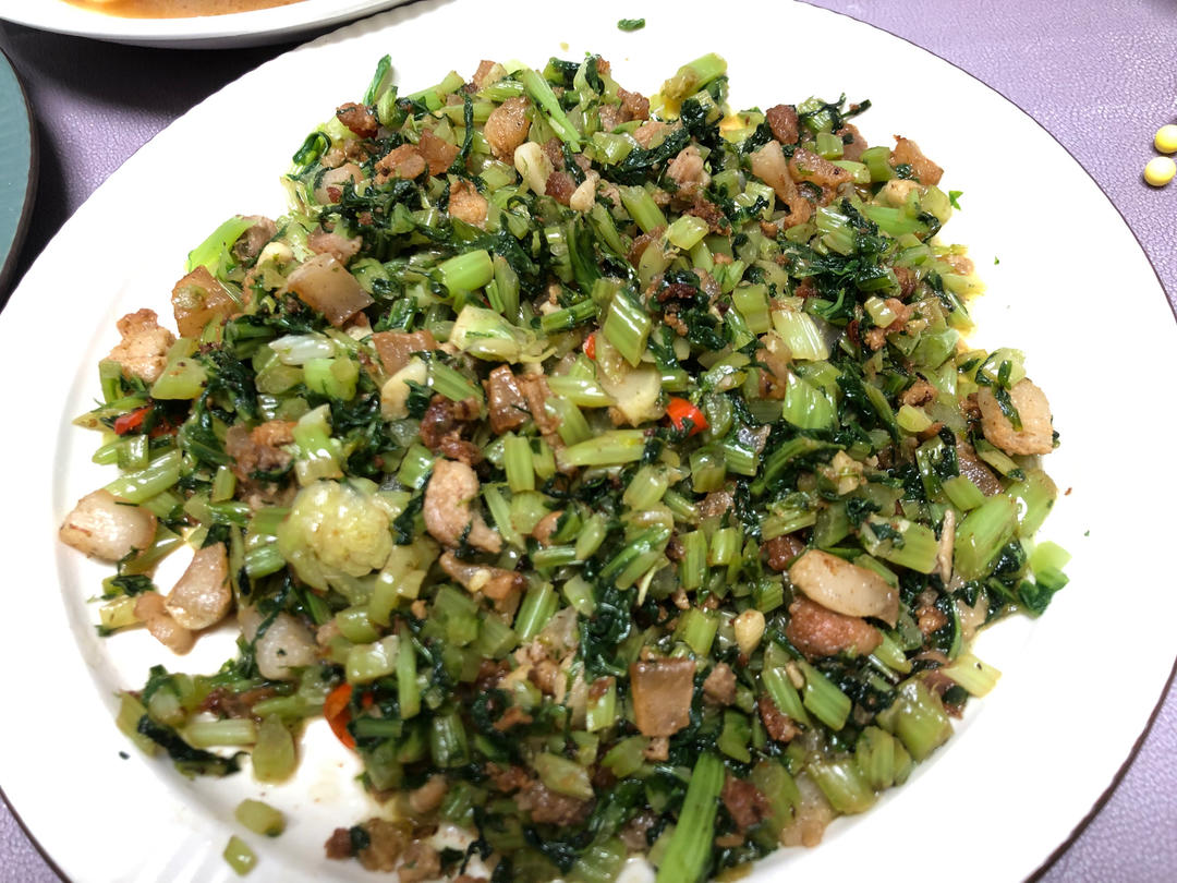 ㊙️家常菜‼️雪里蕻炒黄豆‼️佐粥小菜