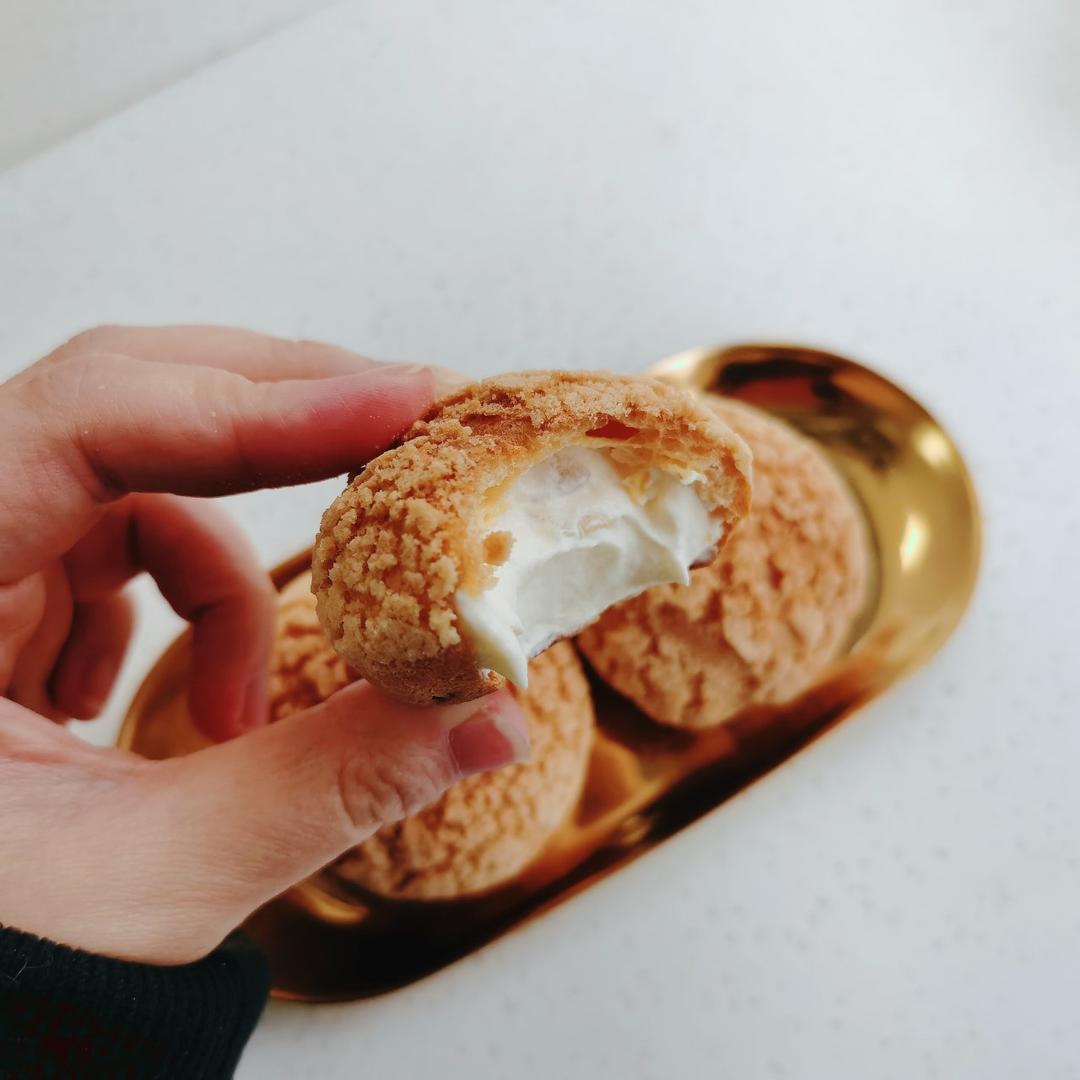 十分美味的酥皮泡芙