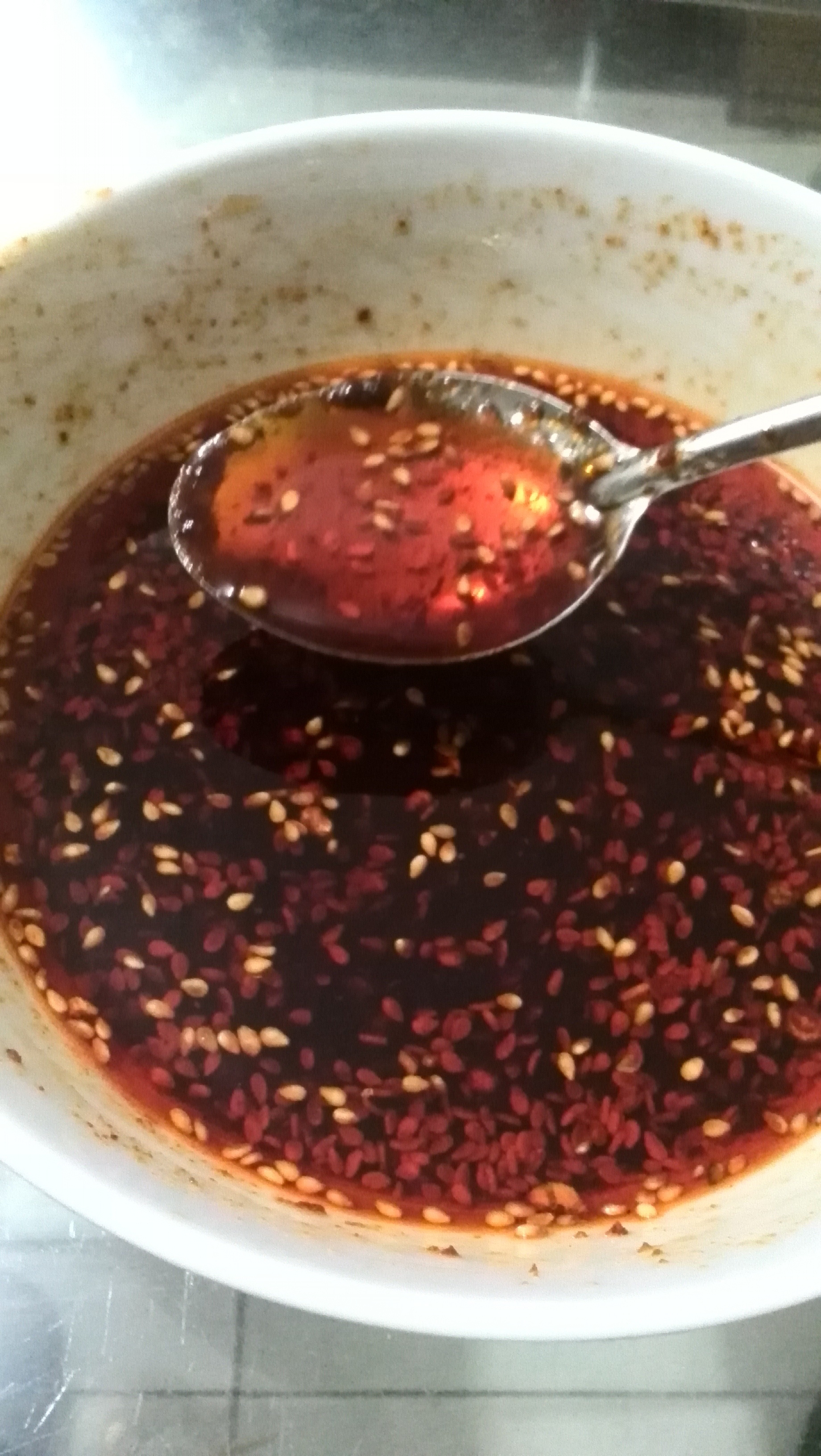 自制辣椒红油和油泼辣子