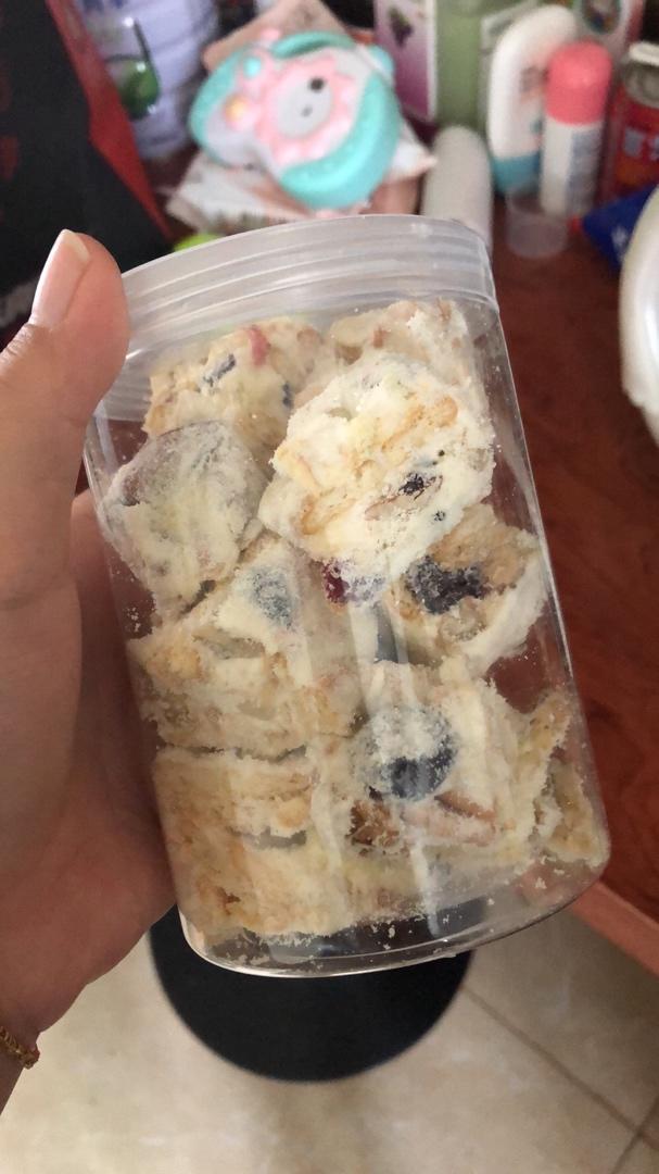 胖金妈妈做的原味雪花酥