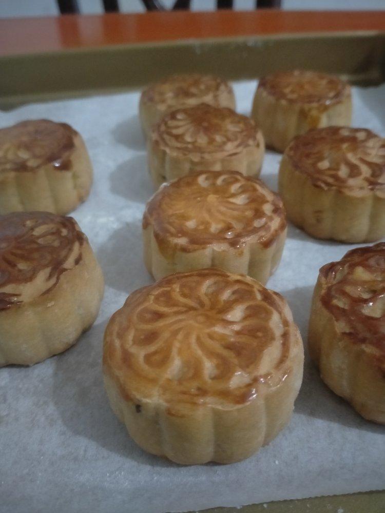 广式月饼，完美配方！花纹清晰、不泻脚。