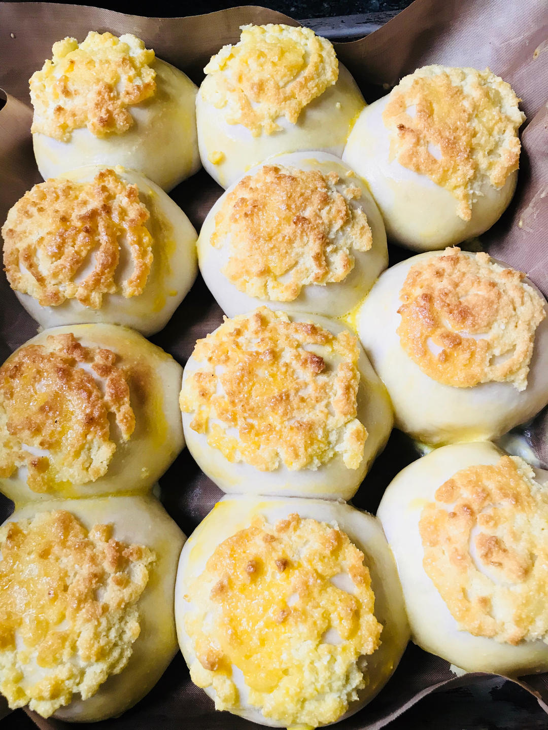 快手椰蓉小餐包（一次发酵照样柔软又拉丝）