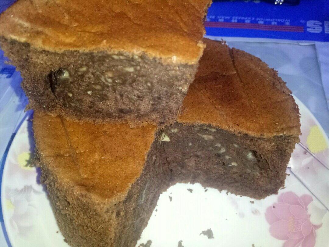 将香蕉进行到底 香蕉可可戚风蛋糕