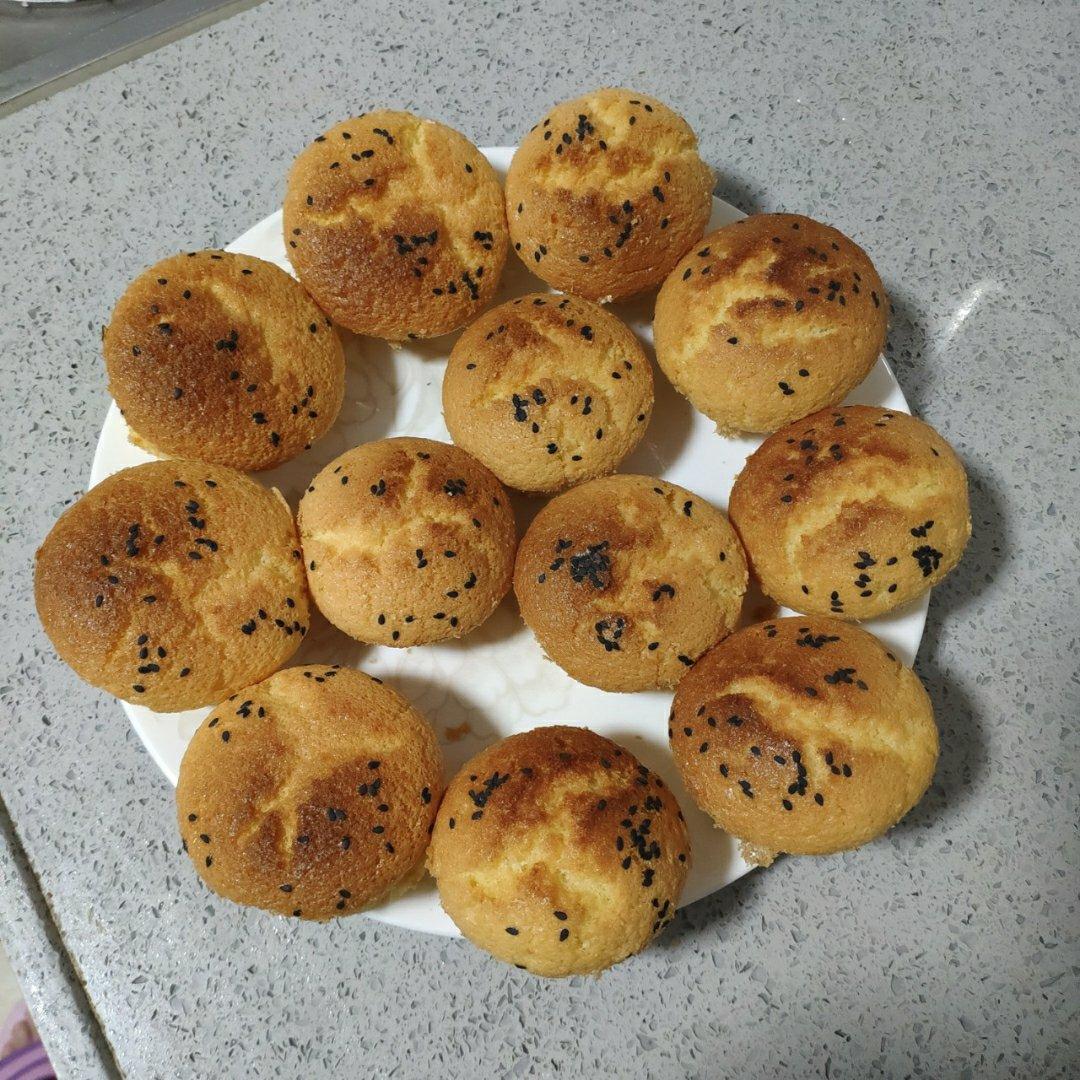 无油无水老式脆皮蛋糕