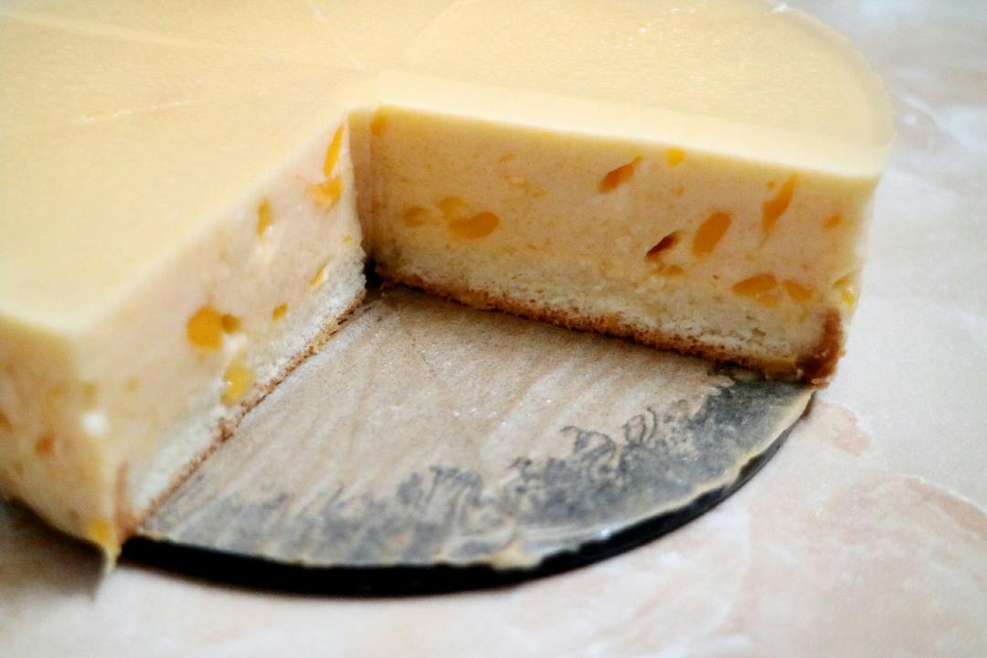 芒果纯酸奶慕斯