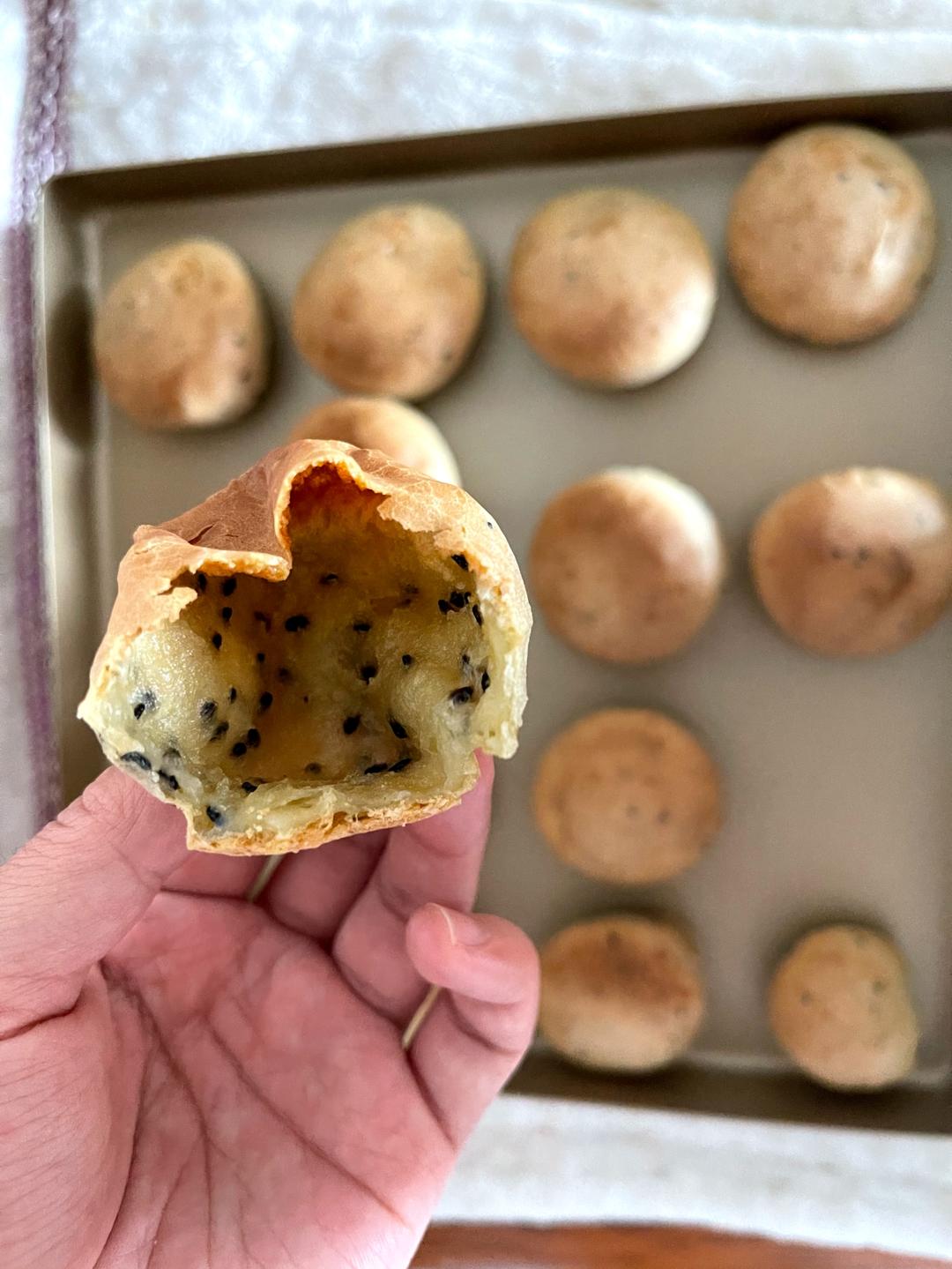 拒绝预拌粉的麻薯面包