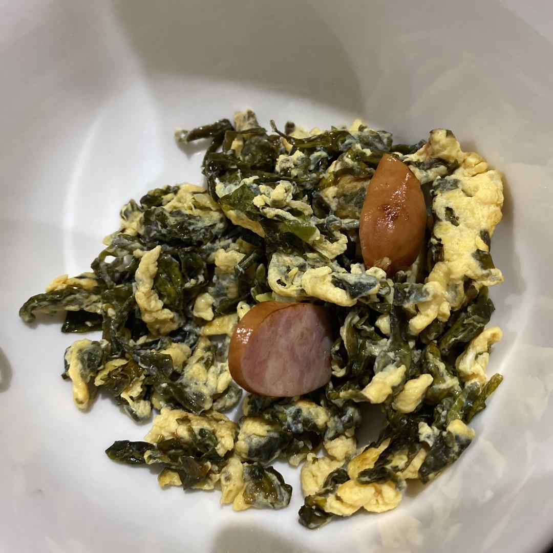 紫菜炒鸡蛋