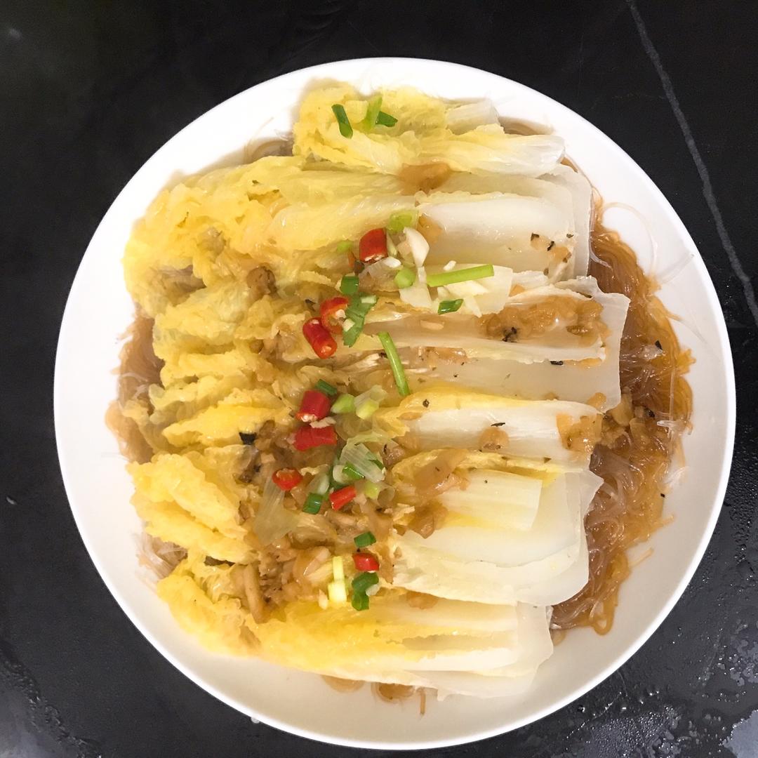 蒜蓉粉丝蒸娃娃菜