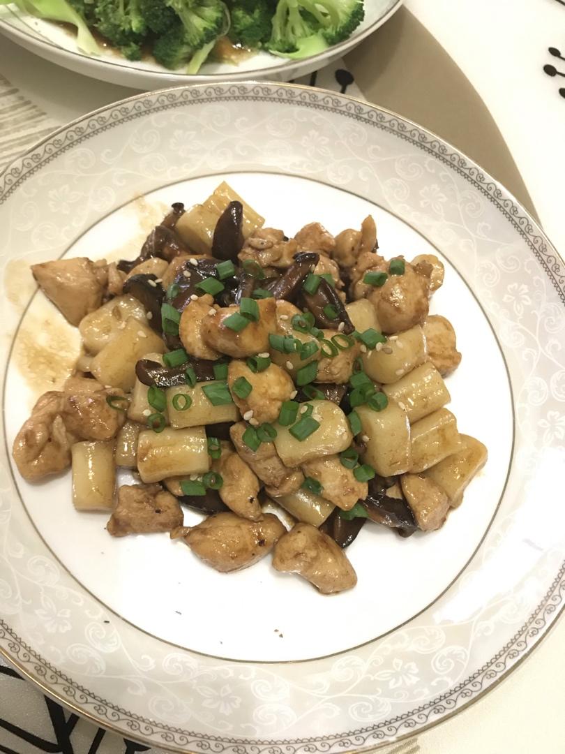 香菇滑鸡