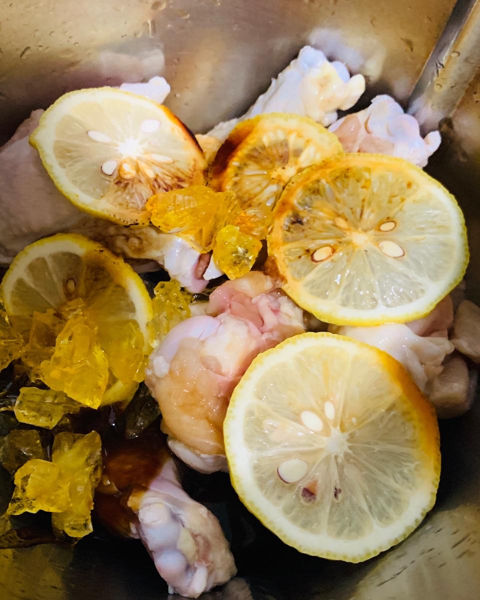 吮指回味的柠檬鸡翅