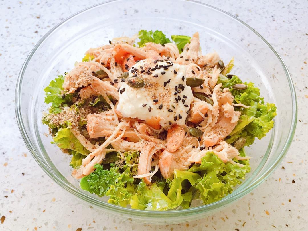 甜辣鸡肉蔬菜拌饭丨健康·三餐