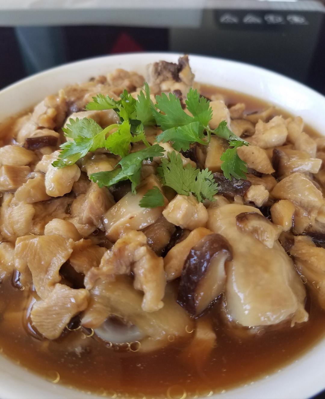 香菇蒸鸡的做法