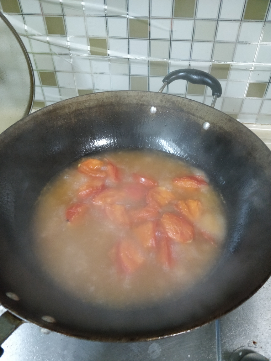 超浓郁的西红柿鸡蛋汤的做法 步骤16