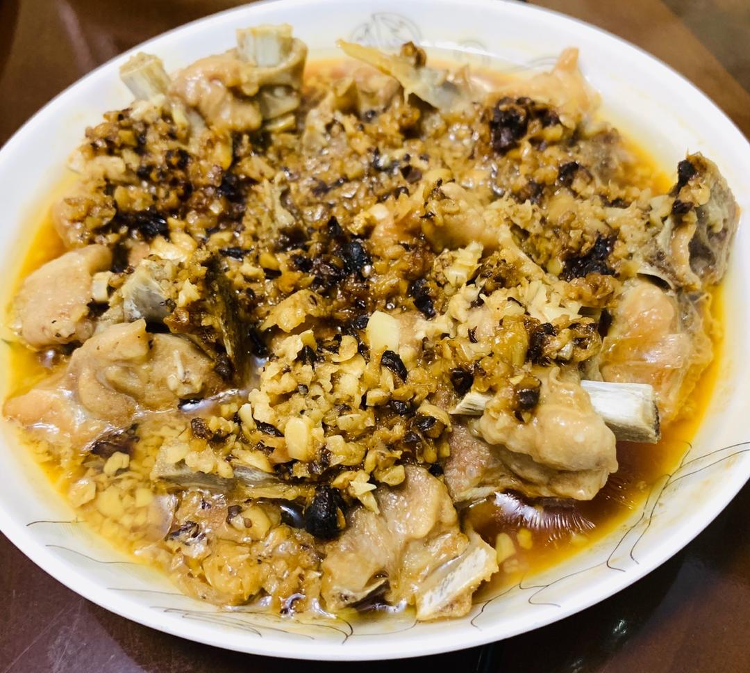 蒜蓉豆豉蒸排骨